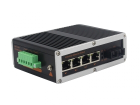 非網管工業(yè)交換機 百兆1光4電