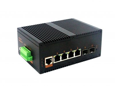工業級（NT品牌）管理型千兆 2光4電工業級交換機